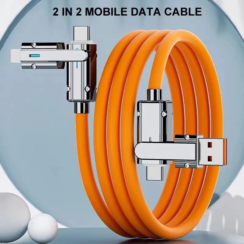 The Liquid Silicone 4-in-1 Cable