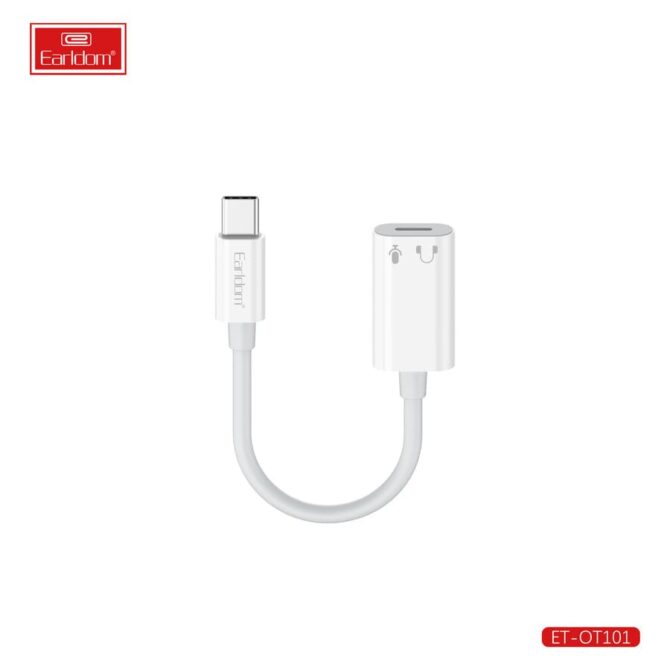 محول صوت وشحن Lightning (USB-C)